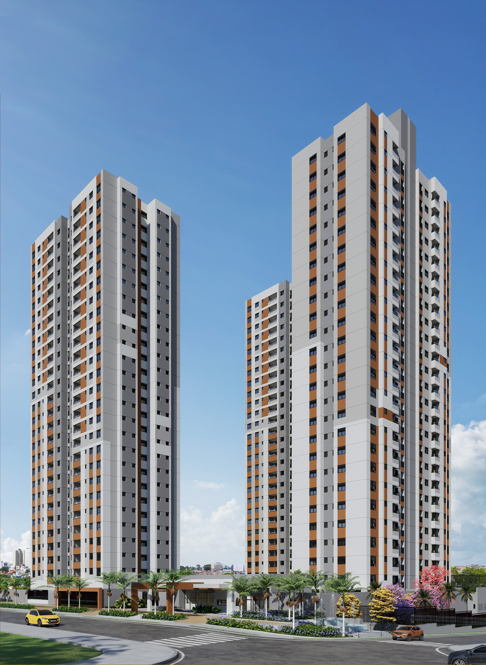 Fachada do empreendimento Áurea Nova Petrópolis